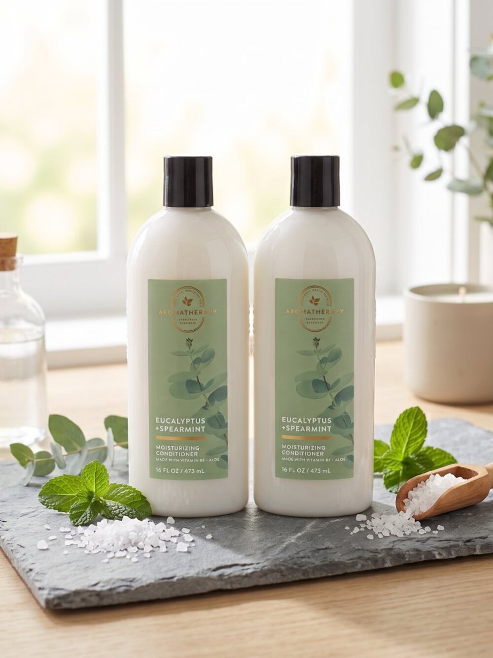 NWT Bath & Body Works Eucalyptus Spearmint Moisturizing Conditioner Set of 2 - Picture 6 of 8